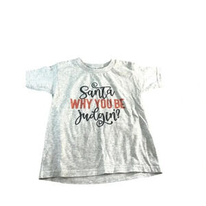 Gildan Toddler Girls Graphic T-Shirt Gray Multi Size XS